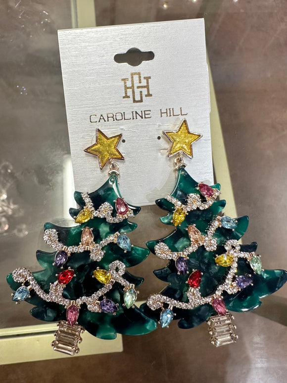 Christmas Tree Earrings