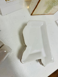 Mississippi Shaped Tidbit Dish