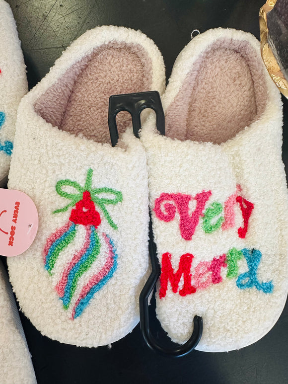 Very Merry Slippers