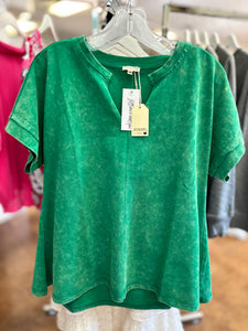 Kelly Green Top